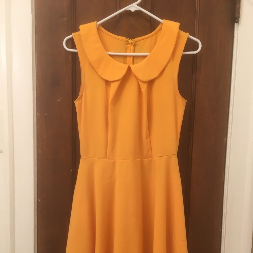 Vintage Yellow Dress